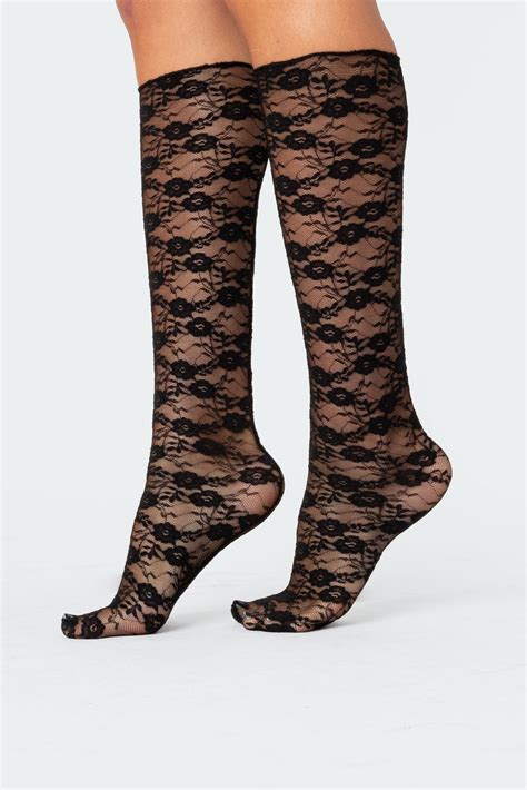 sheer lace socks|Sheer Lace Socks .